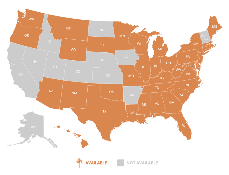 SHIPPING TO SELECT STATES